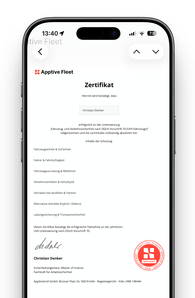 Schritt 3: Dokumentieren